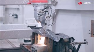 【HGTECH】3D Five-axis Laser Cutting Machine – Precision &Innovation ! ?