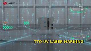 TTO Code Smart-Hm5u Industrial 5W UV Online Laser Marking Machine